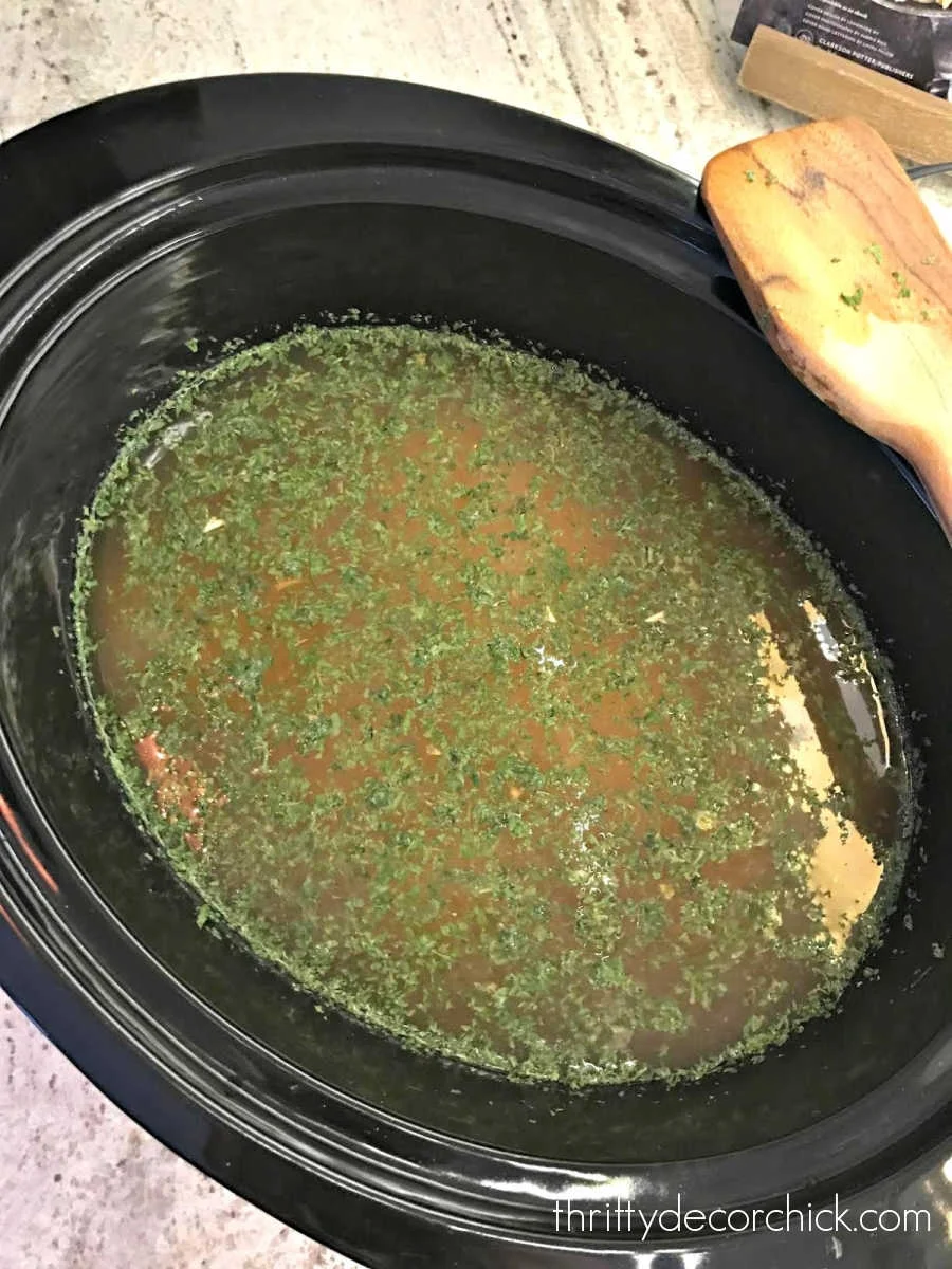 chicken and wild rice soup in crock pot