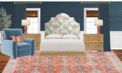 Two Polls: Headboard Fabric and Foyer Mirror Placement