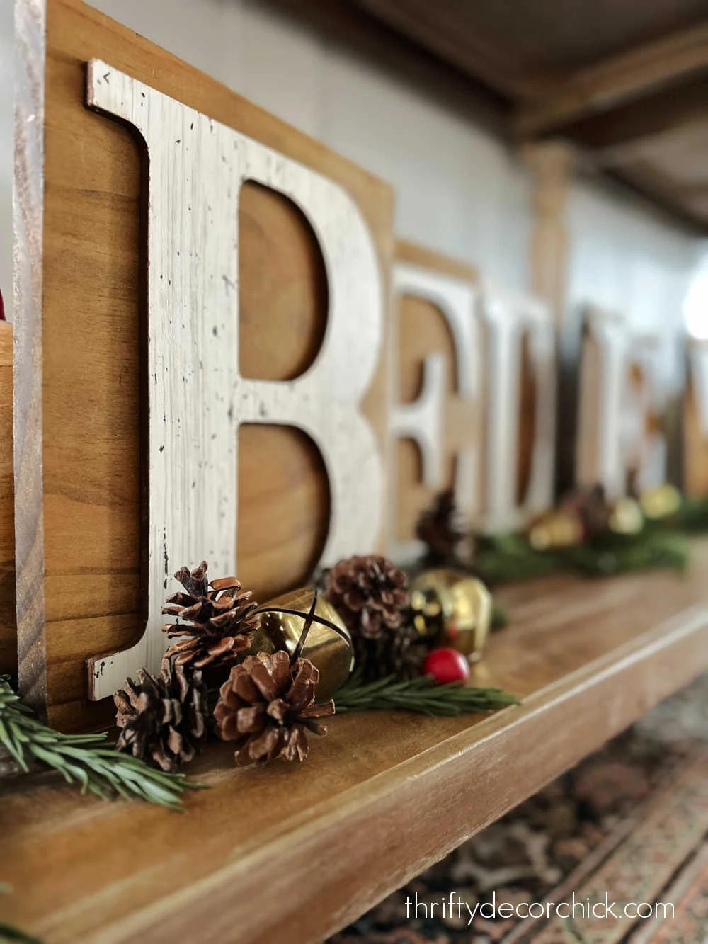 Believe sign on wood