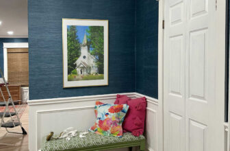 Bedroom Draperies Sneak Peek And My Search For A Unique Frame For Our Chapel Picture