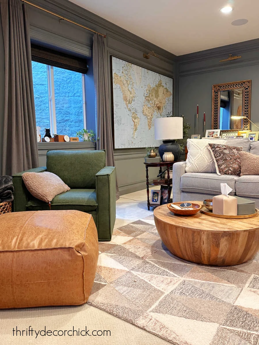 area rug on top of carpet