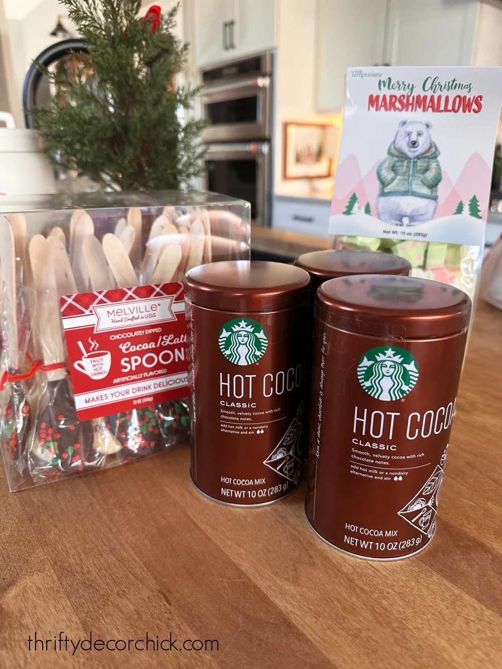 hot chocolate themed gift